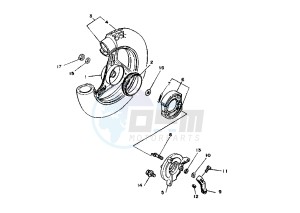 CT SS 50 drawing REAR WHEEL