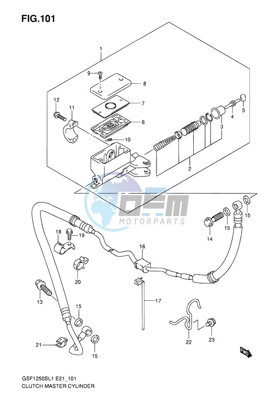 CLUTCH MASTER CYLINDER