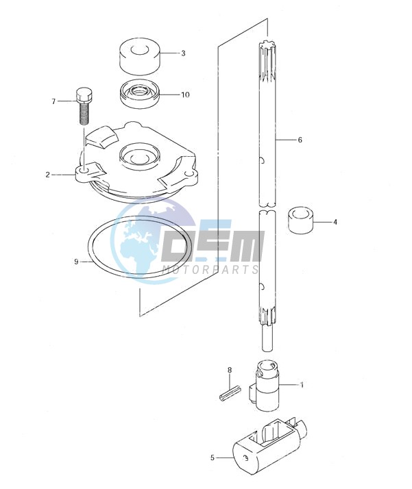 Clutch Rod (S/N 680686 & Newer)