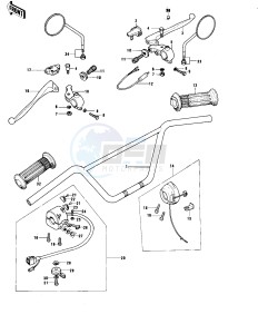 KE 175 B [KE175] (B1-B3) [KE175] drawing HANDLEBAR