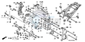 CB600FA9 Europe Direct - (ED / ABS) drawing FRAME BODY