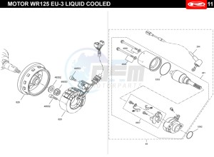 MARATHON-125-PRO-COMPETIZIONE drawing IGNITION SYSTEM-START UP