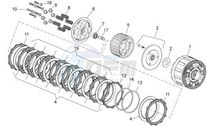 RSV 4 1000 4V drawing Clutch II