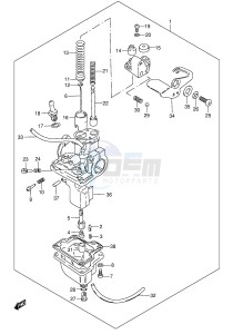 LT50 (P1) drawing CARBURETOR