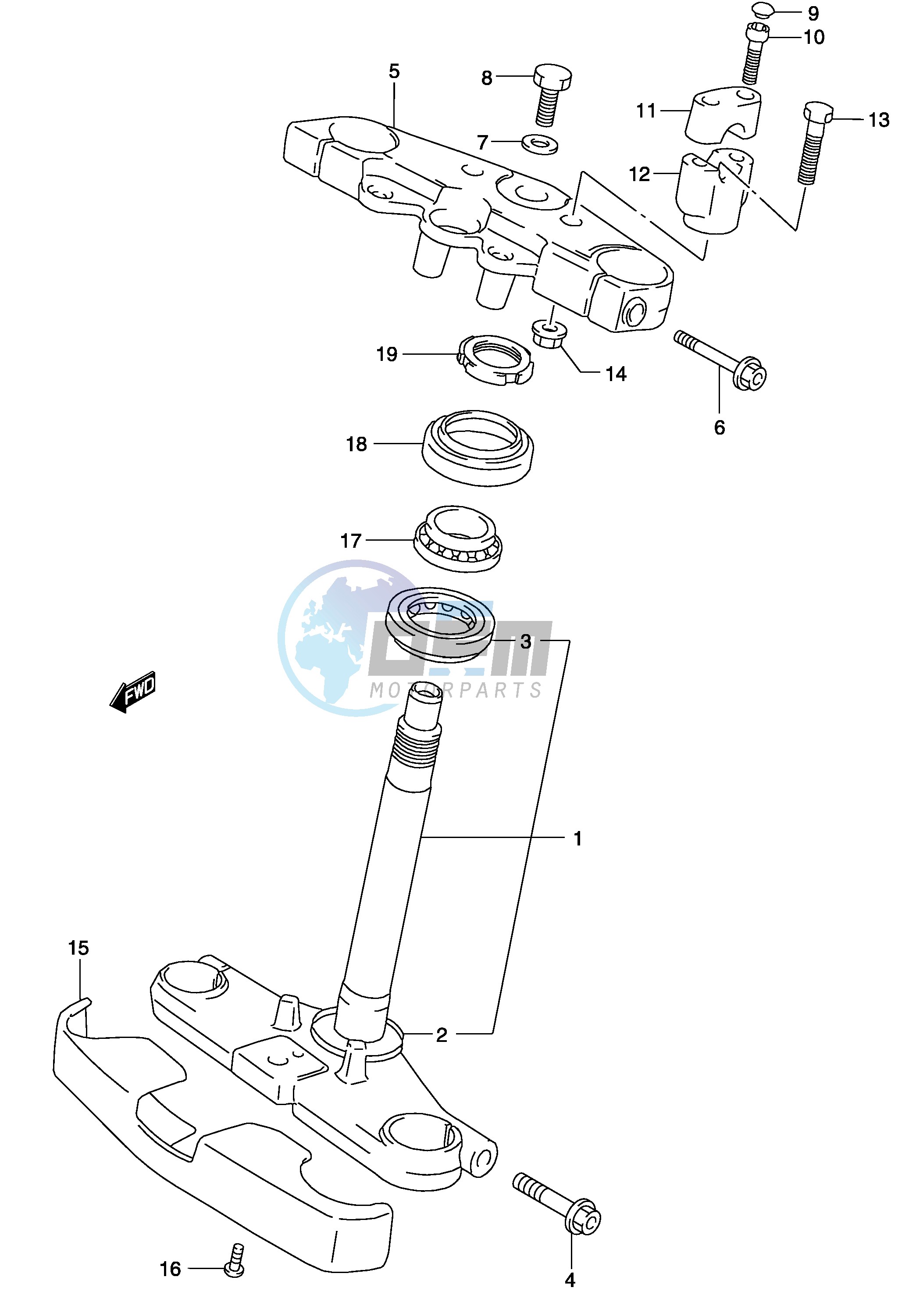 STEERING STEM