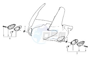 Runner VX-VXR 125-180 125 drawing Front Indicator