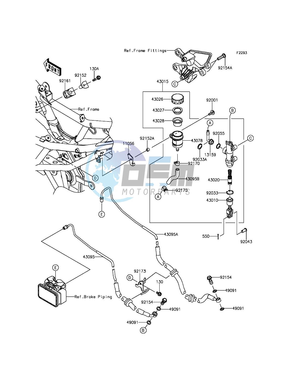 Rear Master Cylinder