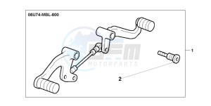 NT650V drawing SEESAW CHG PEDAL