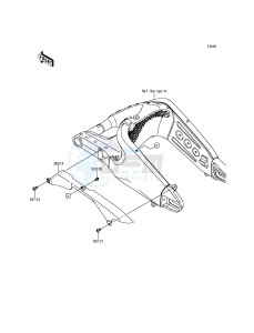 NINJA ZX-6R ZX600RFF FR GB XX (EU ME A(FRICA) drawing Chain Cover