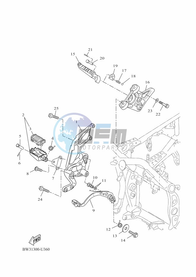 STAND & FOOTREST 2