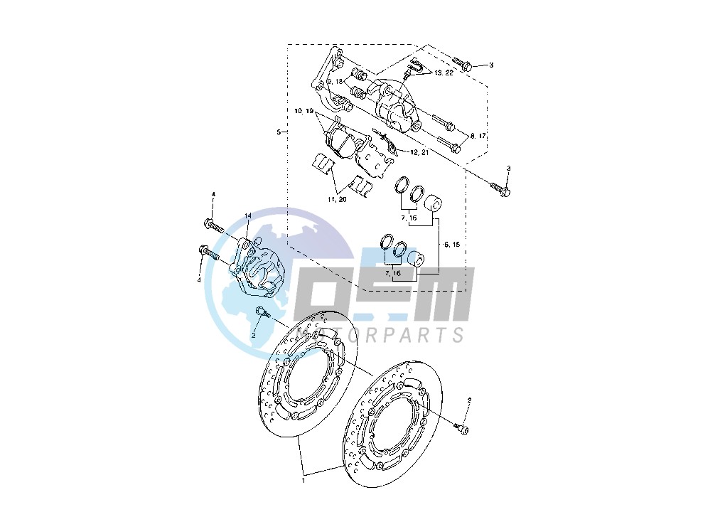 FRONT BRAKE CALIPER