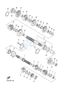 FZ8-N FZ8 (NAKED) 800 (2SH5) drawing TRANSMISSION