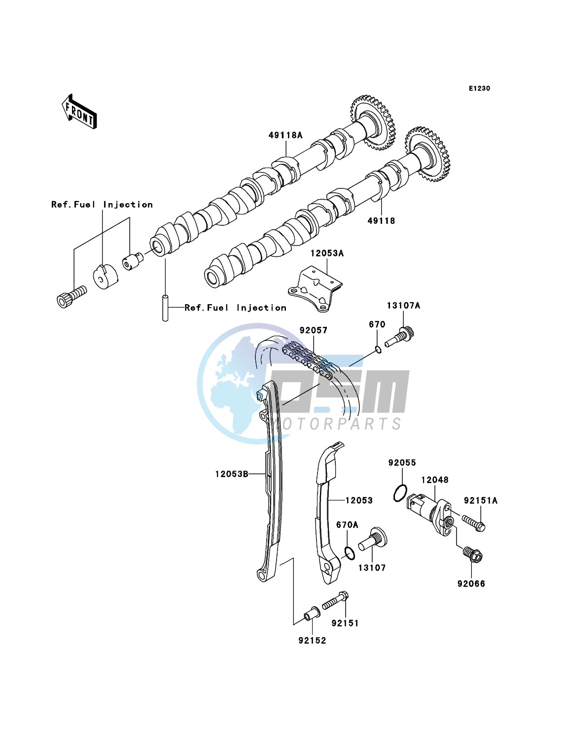 Camshaft(s)/Tensioner