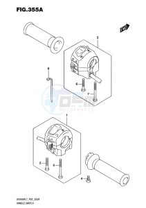 UH200 ABS BURGMAN EU drawing HANDLE SWITCH