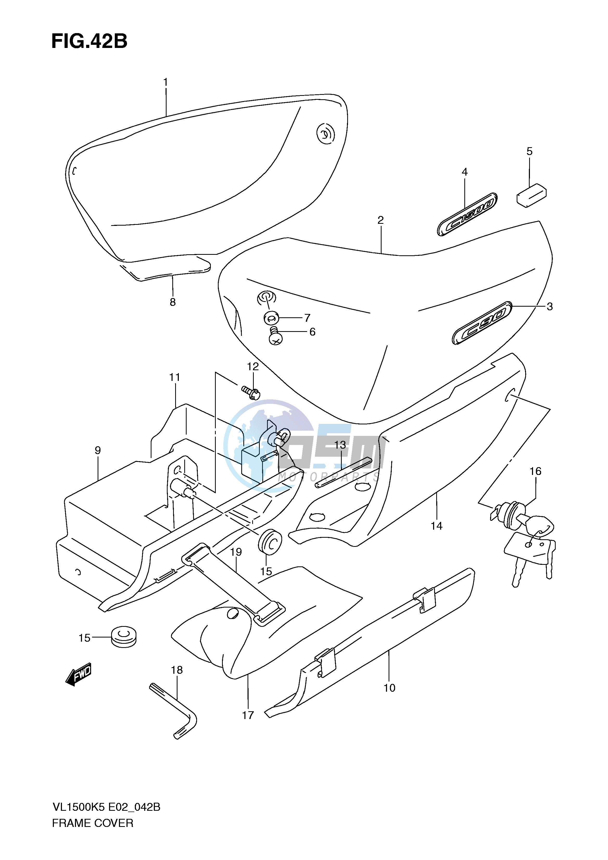 FRAME COVER (MODEL K9)