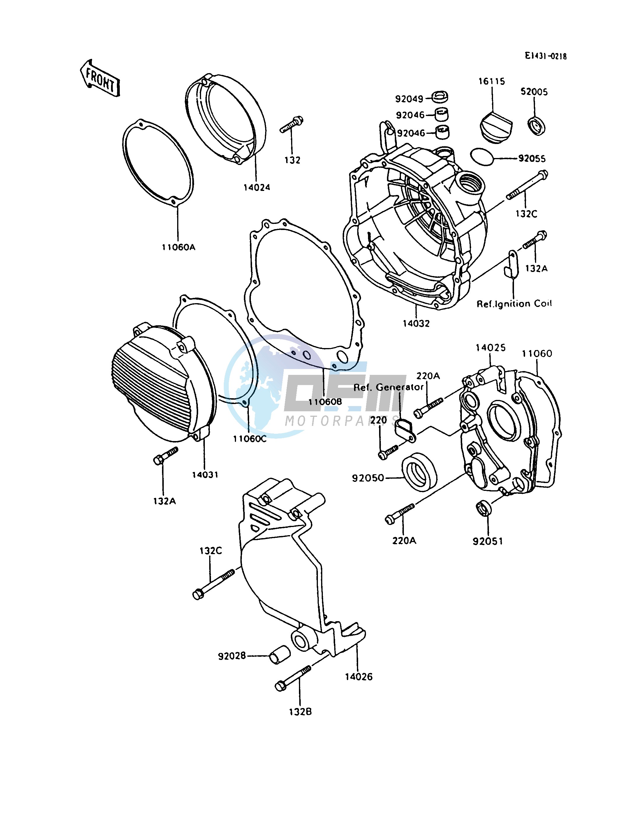 ENGINE COVER-- S- -