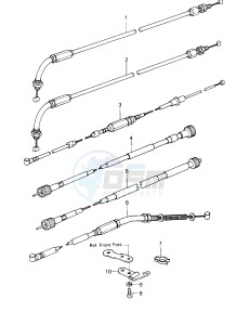 KZ 1000 D [Z1R] (D3) [Z1R] drawing CABLES -- 80 D3- -