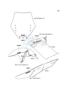 1400GTR ZG1400A8F FR GB XX (EU ME A(FRICA) drawing Decals(Black)