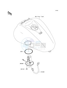 VN 2000 G [VULCAN 2000] (8F-9F) G8F drawing FUEL PUMP