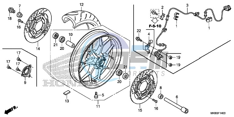 FRONT WHEEL