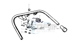 PX 125-150-200 drawing Central stand