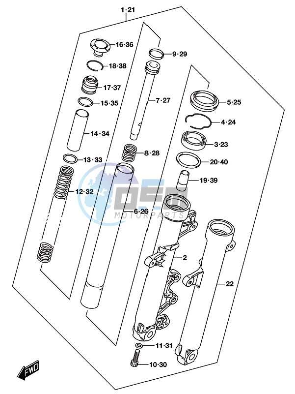 FRONT FORK DAMPER