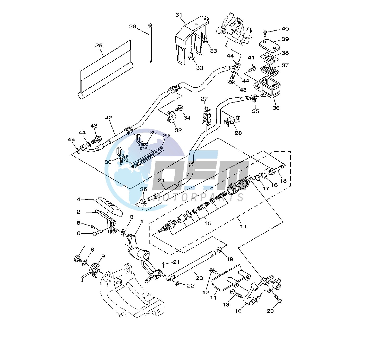 REAR MASTER CYLINDER