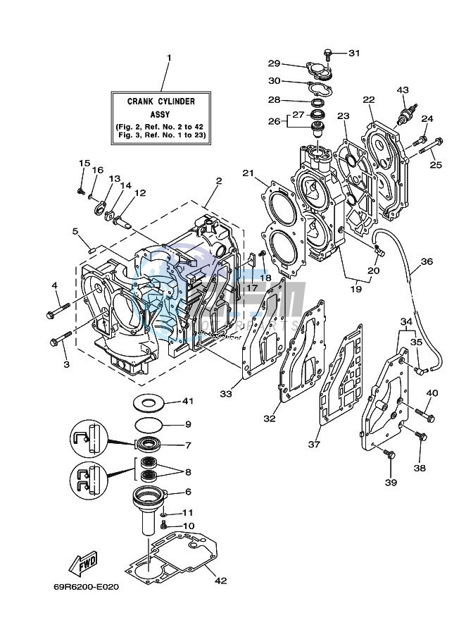 CYLINDER--CRANKCASE