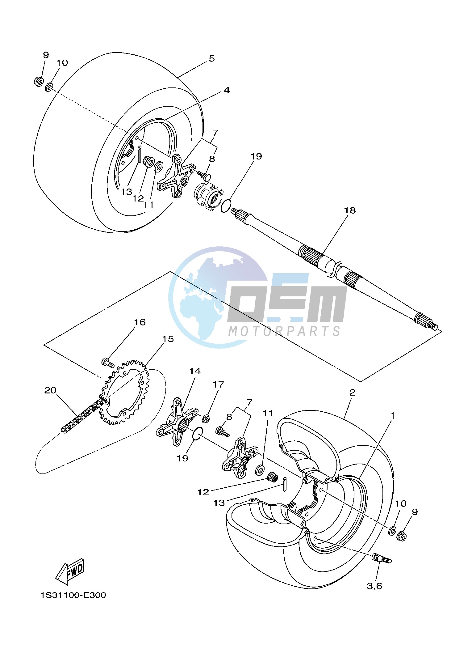 REAR WHEEL