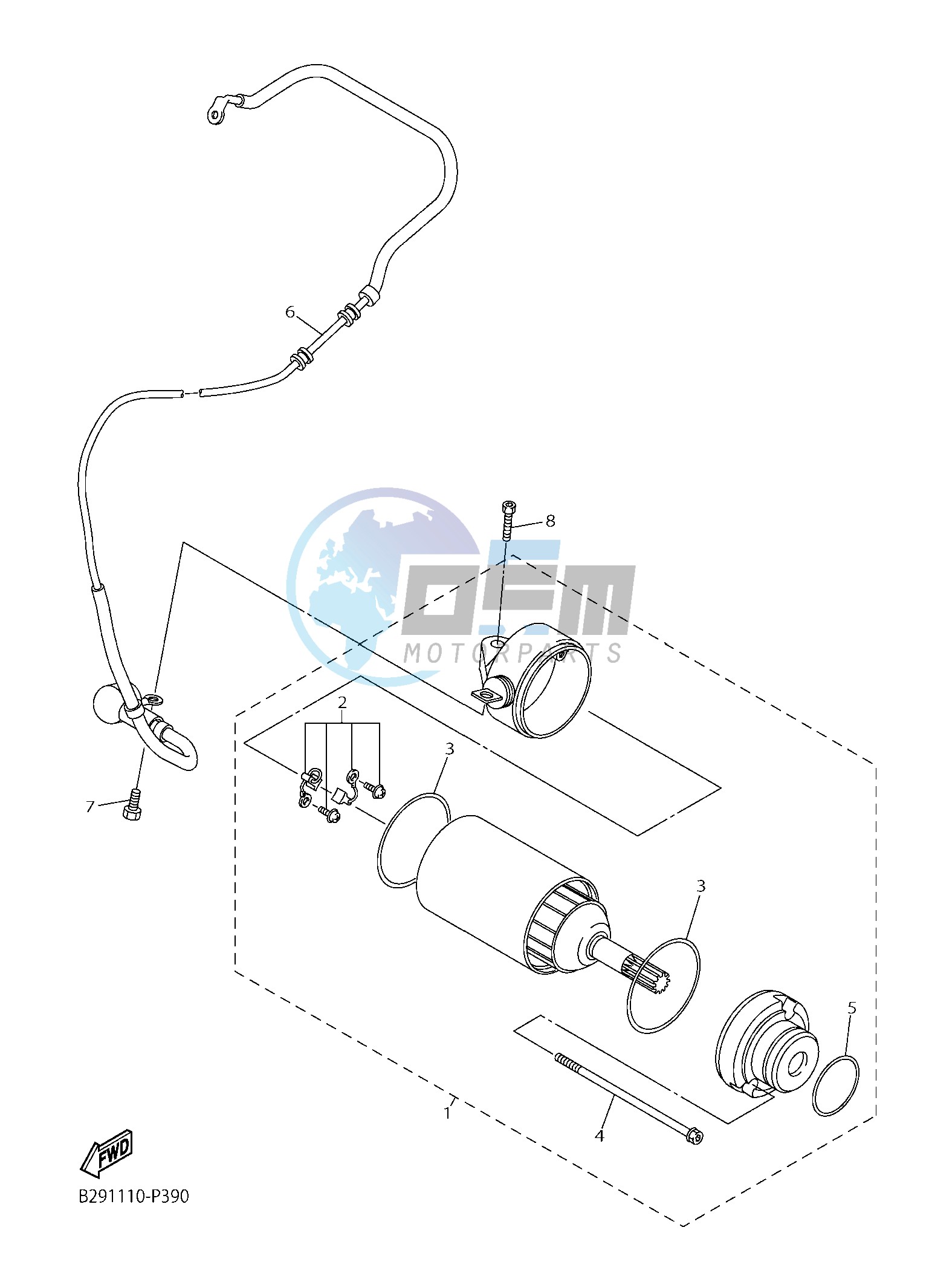 STARTING MOTOR