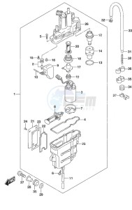 DF 60A drawing Fuel Vapor Separator