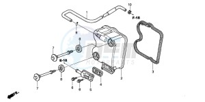 NES150 125 drawing CYLINDER HEAD COVER