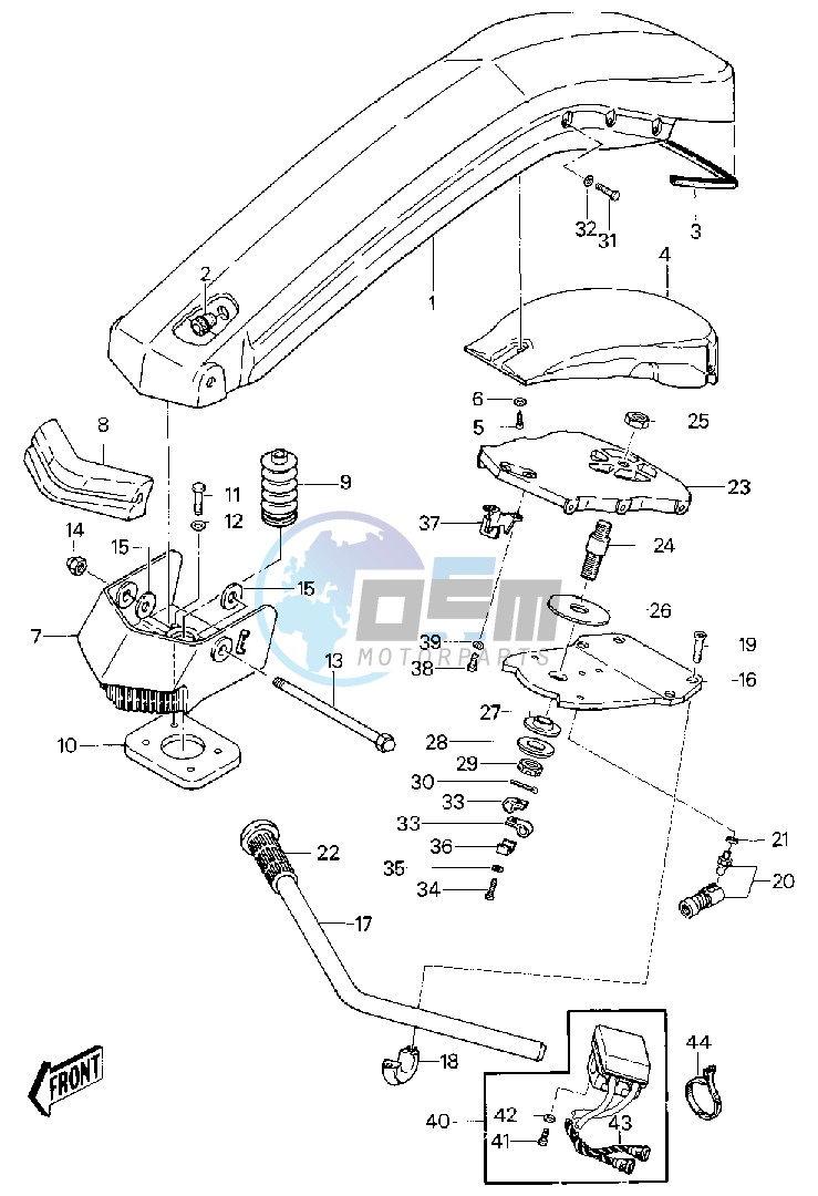 HANDLE POLE_SWITCHES -- JS550-A1_A2- -