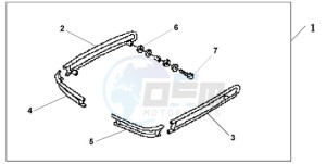 GL18009 Europe Direct - (ED) drawing SADDLEBAG GUARD P