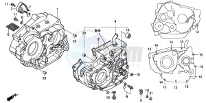 CBF250 drawing CRANKCASE