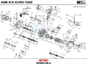 MRX-50-FREESTYLE-BLUE drawing ENGINE