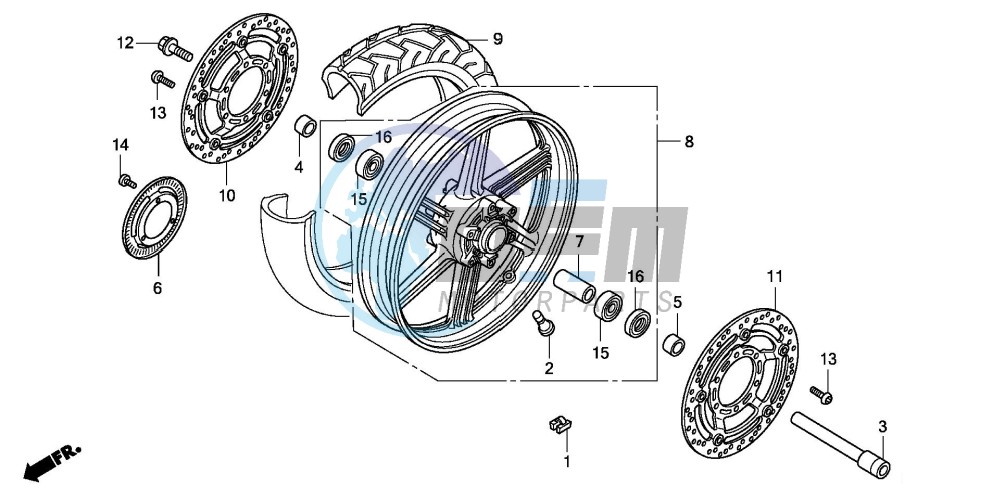 FRONT WHEEL