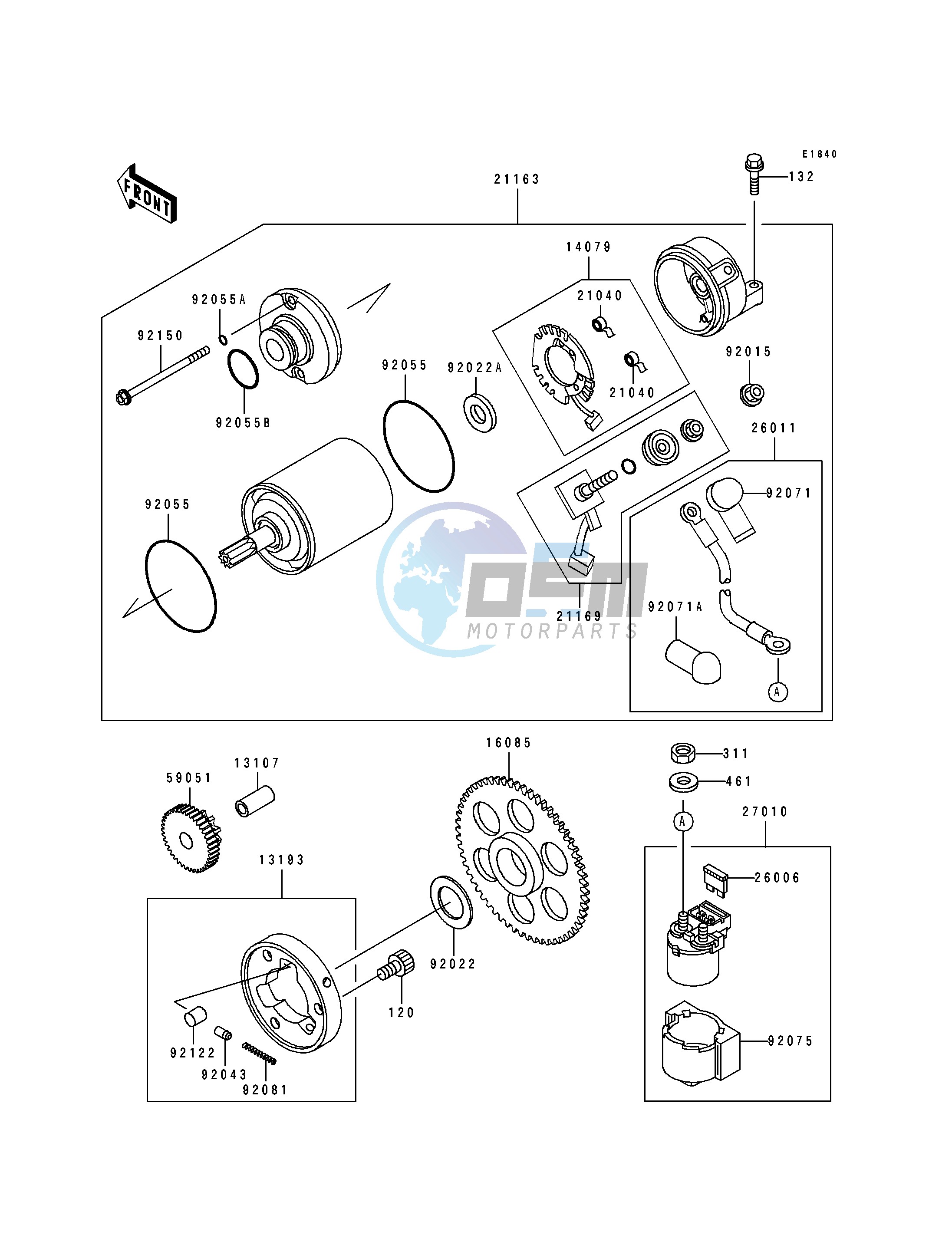 STARTER MOTOR