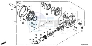 VT750CA9 UK - (E / MKH MME ST) drawing FINAL DRIVEN GEAR