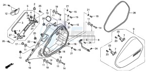 NT700VA drawing L. SADDLEBAG