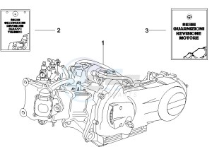 GTV 250 ie drawing Engine assembly