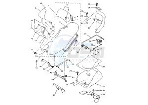 YP MAJESTY 250 drawing SEAT MY96