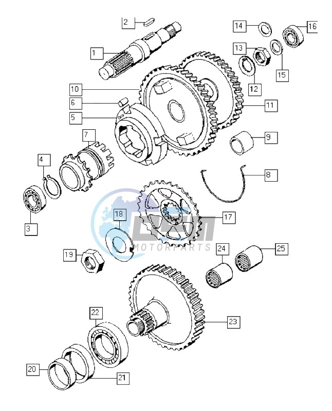 Countershaft