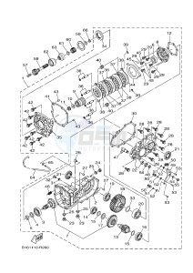 YFM700FWB YFM70KDXG KODIAK 700 (B163) drawing DRIVE SHAFT