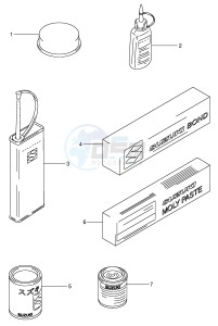 GSX750 (E4) drawing OPTIONAL