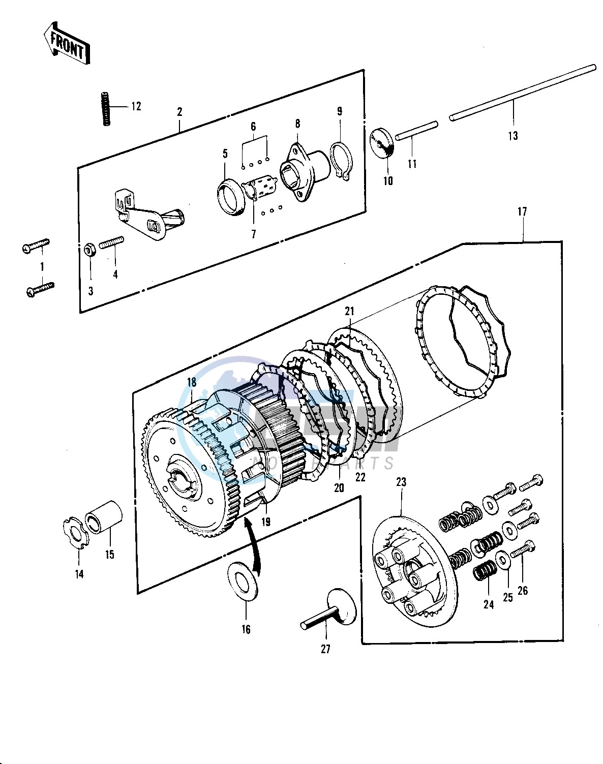 CLUTCH -- 76-78 A3_A4_A5- -