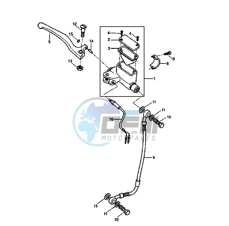 FRONT MASTER CYLINDER