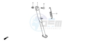 CRF230F drawing SIDE STAND