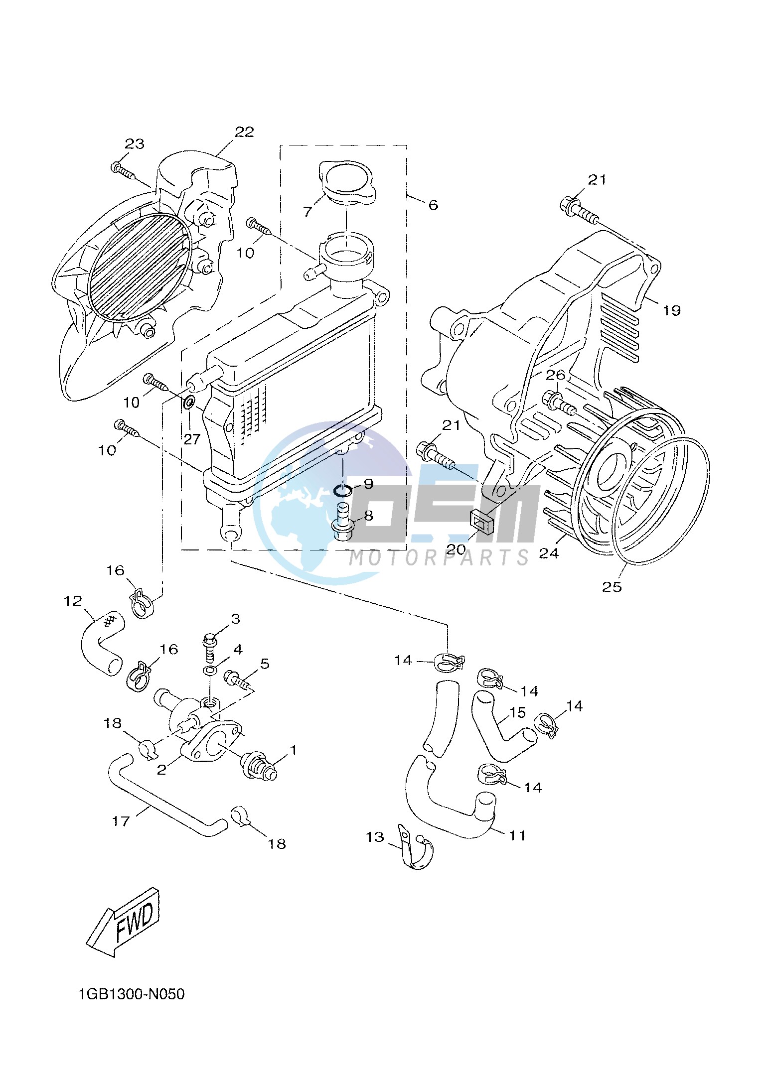 RADIATOR & HOSE