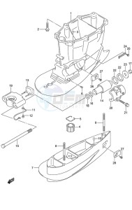 DF 300AP drawing Drive Shaft Housing